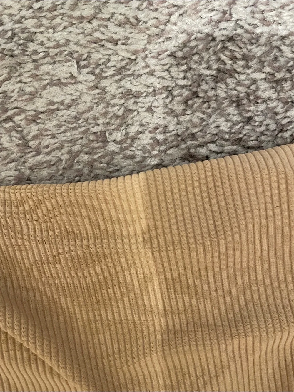 Frankie's Bikinis Dawson Ribbed Bikini Bottom in Camel xxl 2x nwt